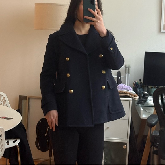 J. Crew Jackets & Blazers - J. Crew Wool Blend Peacoat